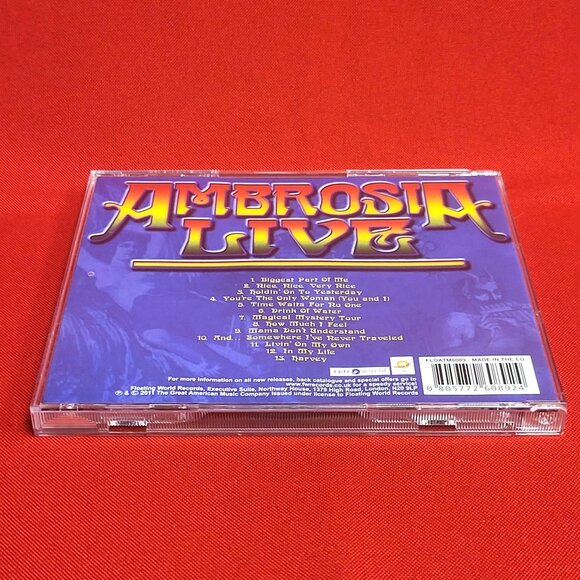Ambrosia Live The Biggest Part of Me Greatest Hits Signed CD 2011 - Picture 4 of 9